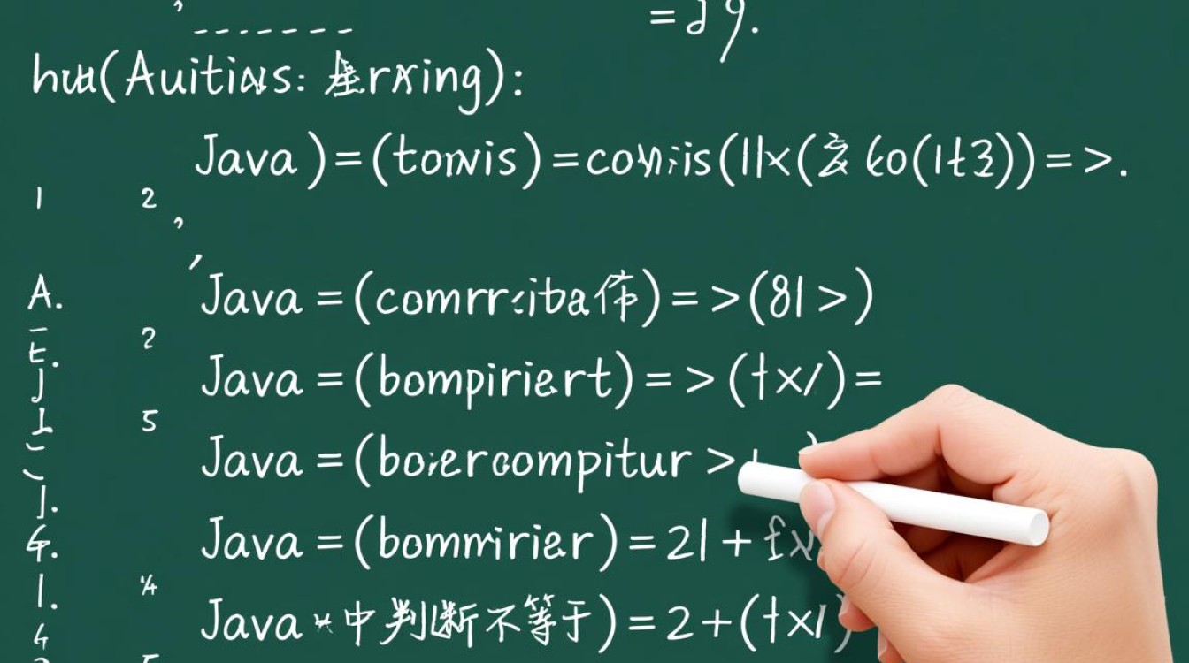 Java中判断不等于的方法有哪些?如何正确使用? Java中判断不等于的方法有哪些?如何正确使用?