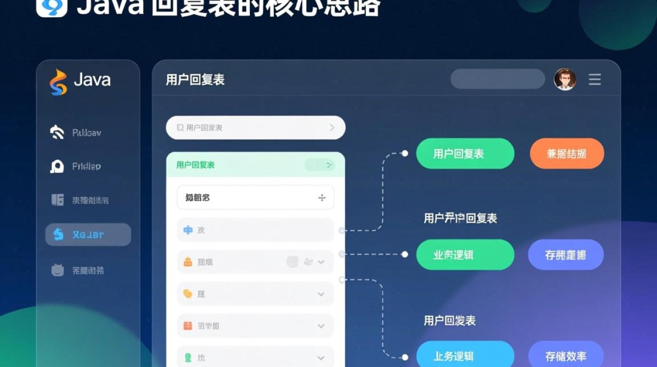 Java如何实现用户回复表及关联查询？