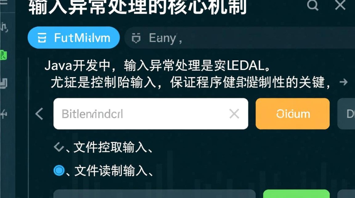 Java处理输入异常有哪些常见方法及最佳实践？