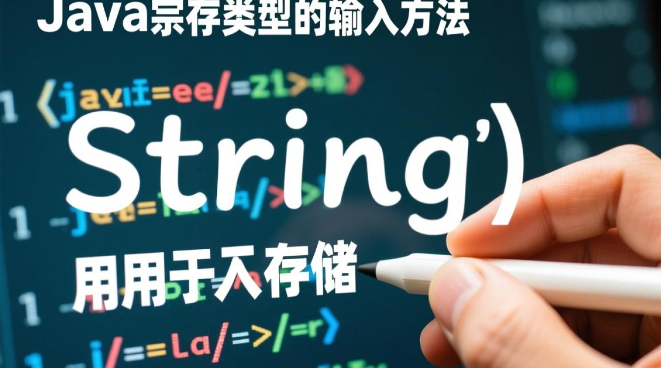 Java中如何从键盘输入字符串类型数据？