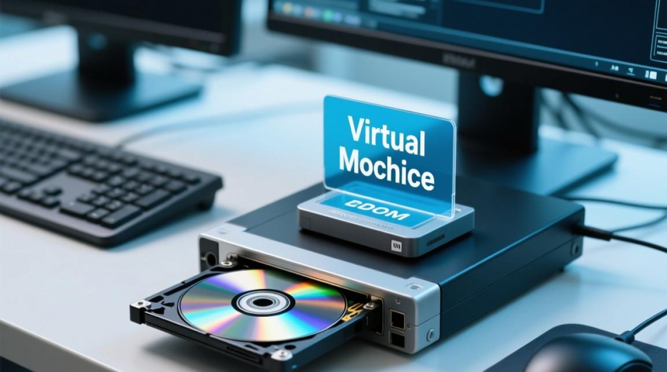 虚拟机安装cdrom后，系统为何无法识别光盘设备？