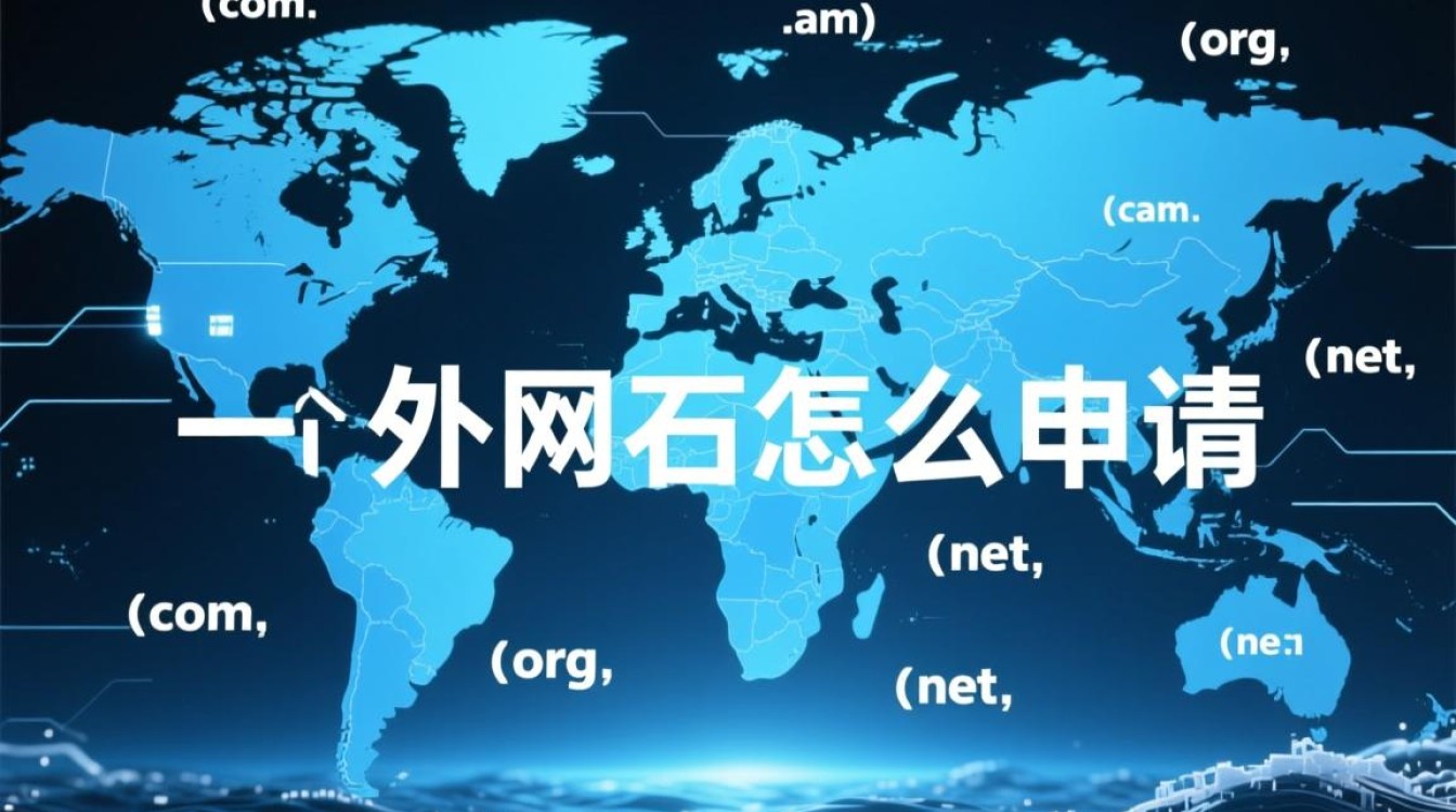 外网域名申请步骤有哪些？新手怎么选域名注册商？