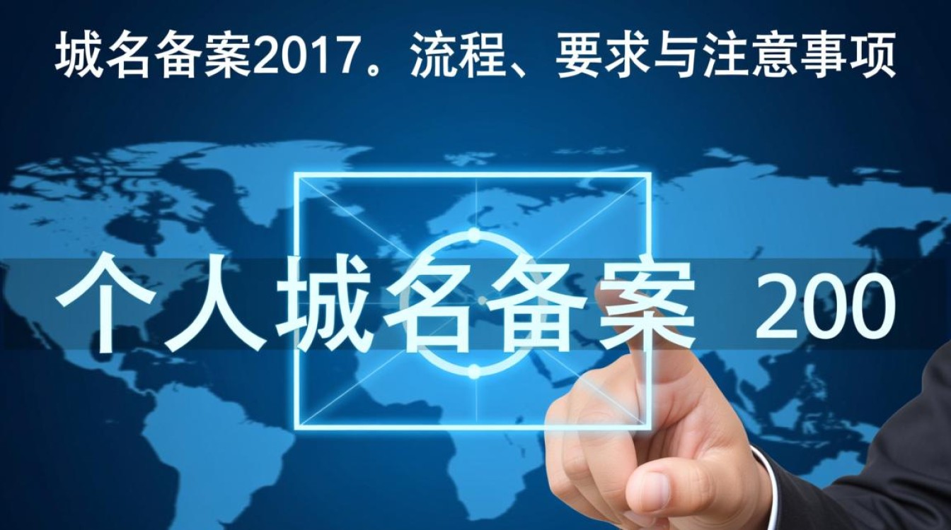 2017个人域名备案流程是怎样的？需要准备哪些材料？