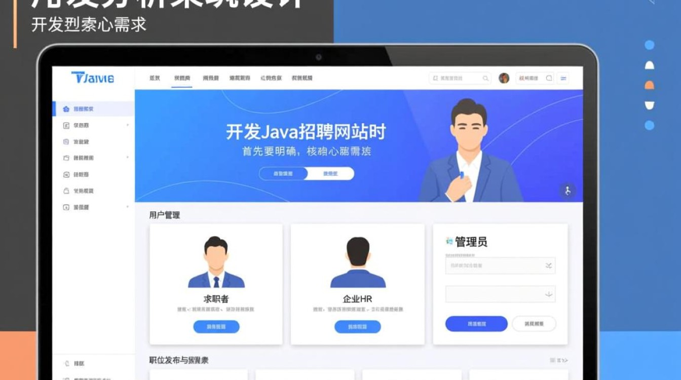 Java开发招聘网站，后端+前端+数据库如何实现？