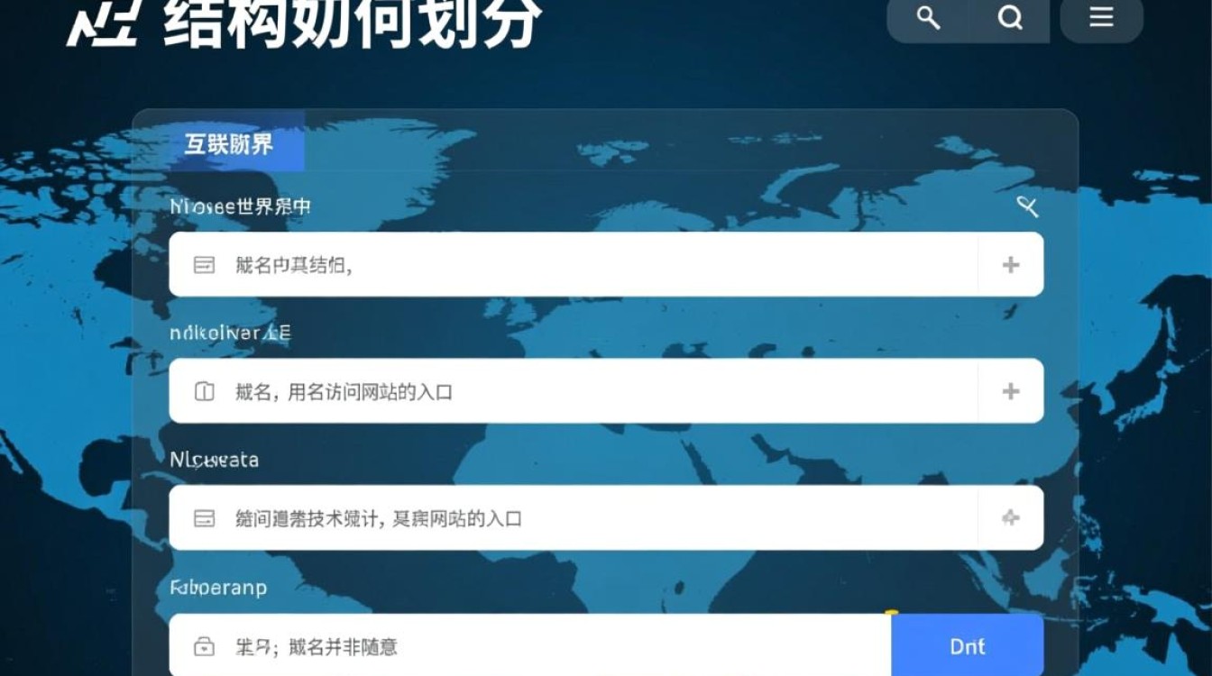 域名结构如何划分