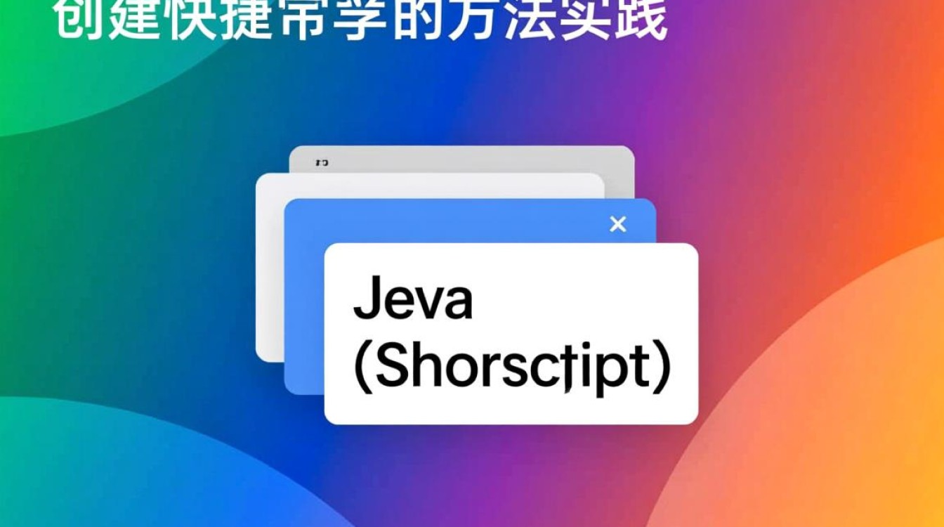 java怎么做快捷方式