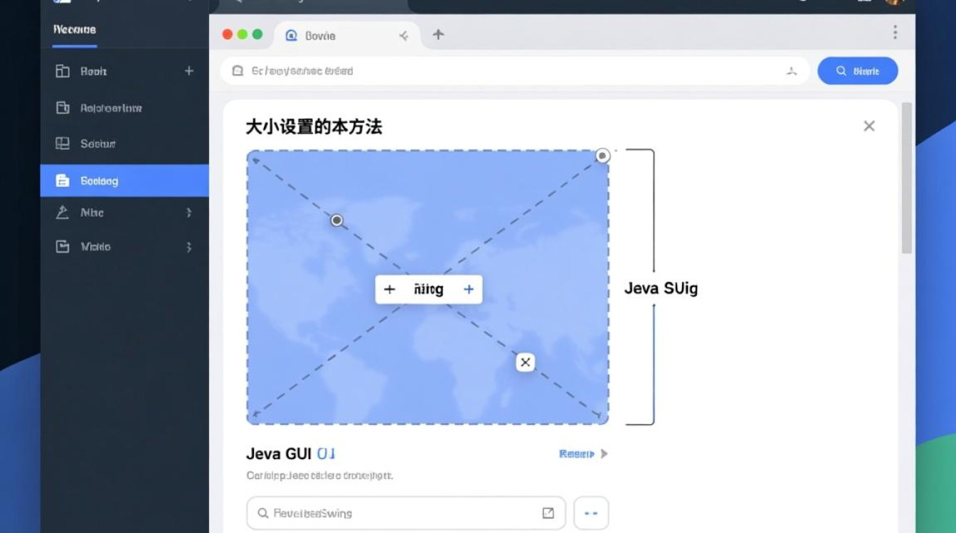 Java窗体大小怎么设置才能固定或自适应？