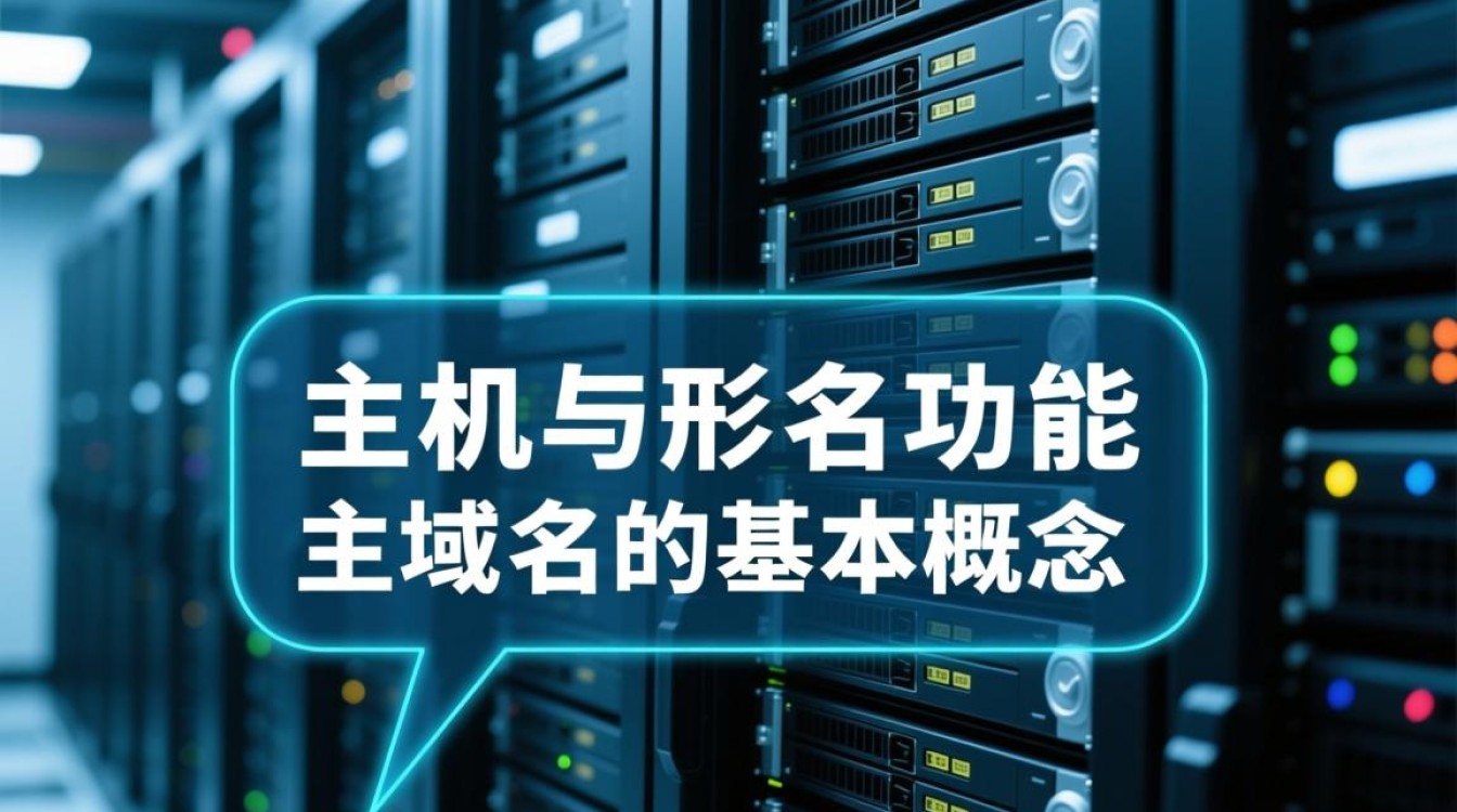 主机域名功能具体包含哪些核心服务？