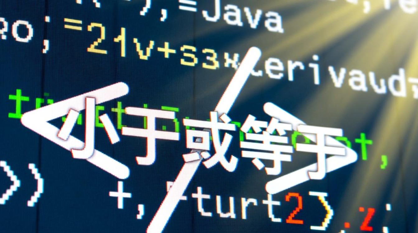 Java中如何输入小于或等于符号(≤)的正确方法?-好主机测评网