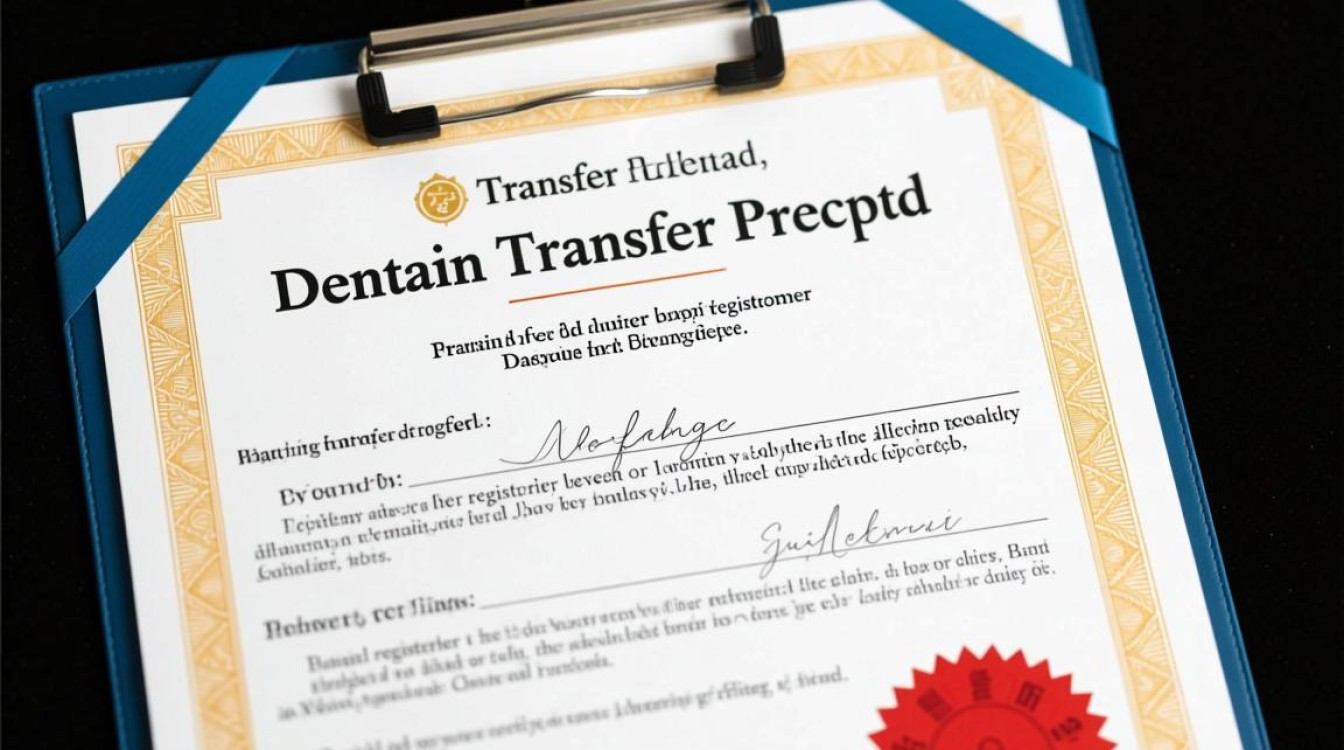 域名转移证明