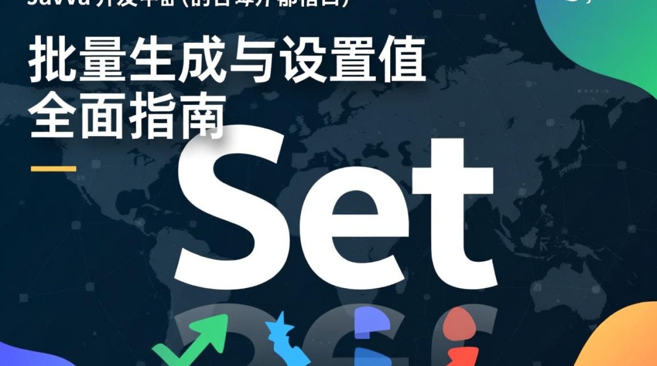 javaset怎么批量生成set设置值 javaset怎么批量生成set设置值