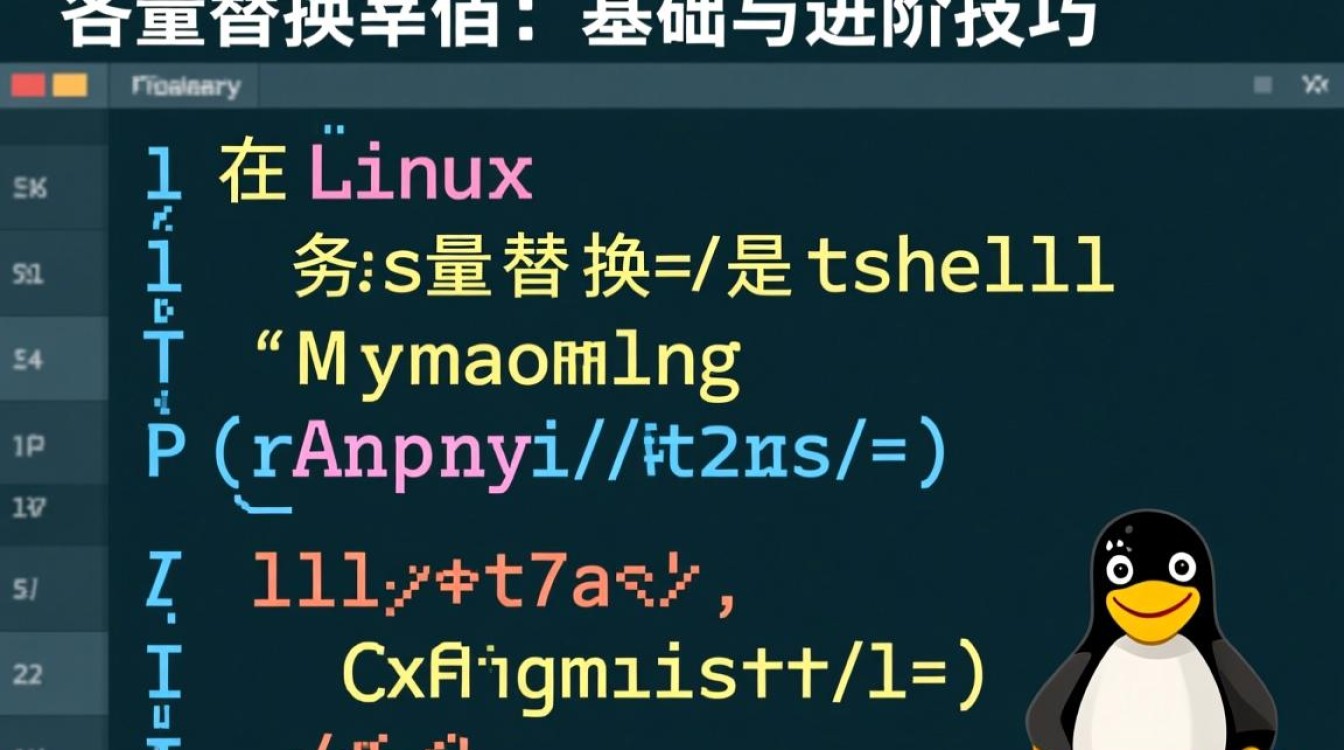 Linux变量替换字符串，如何替换指定部分为特定值？
