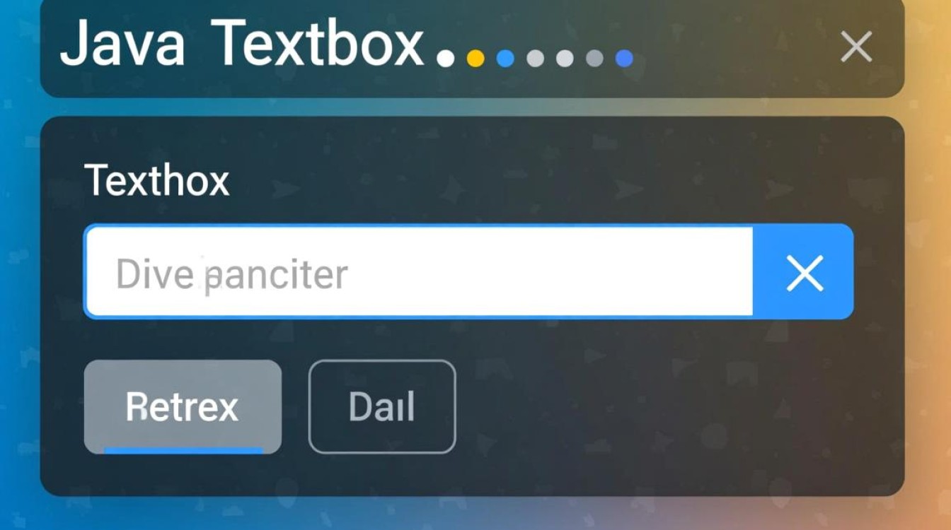 Java textbox怎么用?输入框组件使用方法详解-好主机测评网