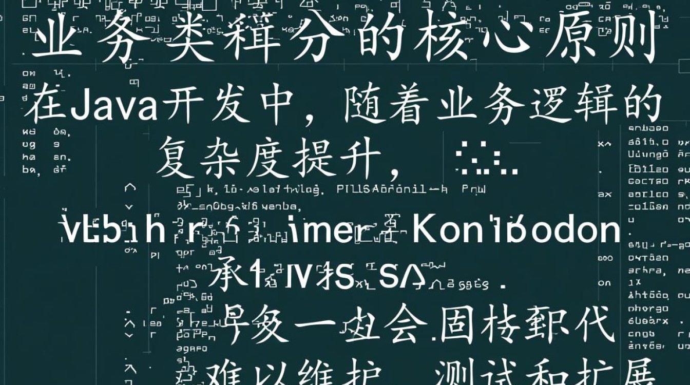 Java复杂业务类如何拆分才能保持代码清晰可维护？-好主机测评网