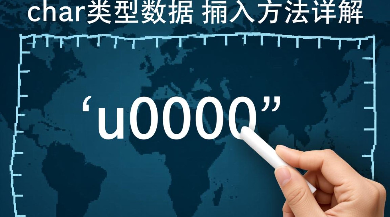 Java中如何正确插入char类型数据？