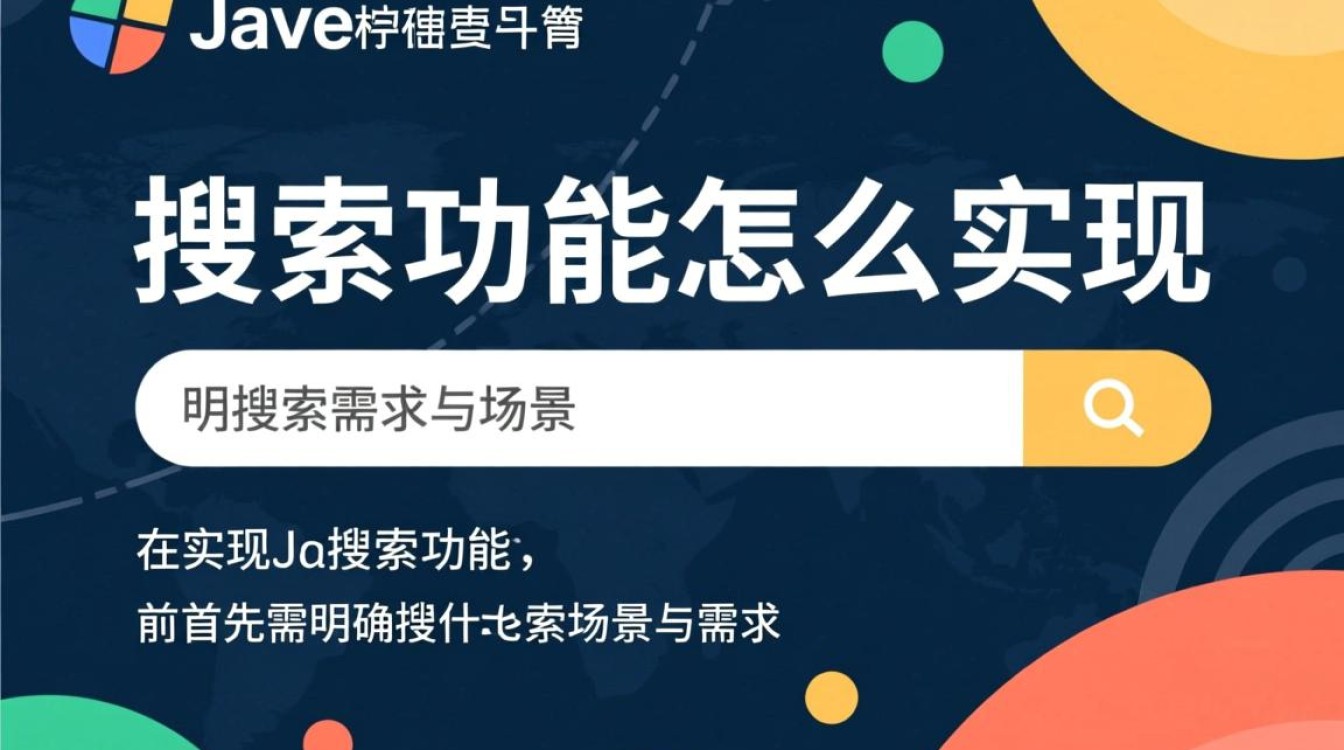 Java搜索功能具体怎么实现?有哪些常用方法? Java搜索功能具体怎么实现?有哪些常用方法?
