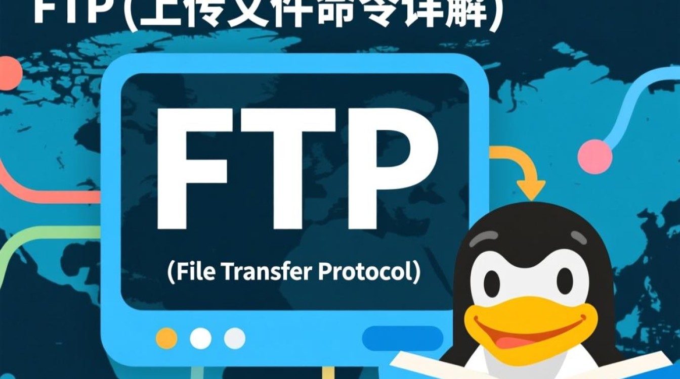 Linux ftp上传文件命令具体怎么操作？