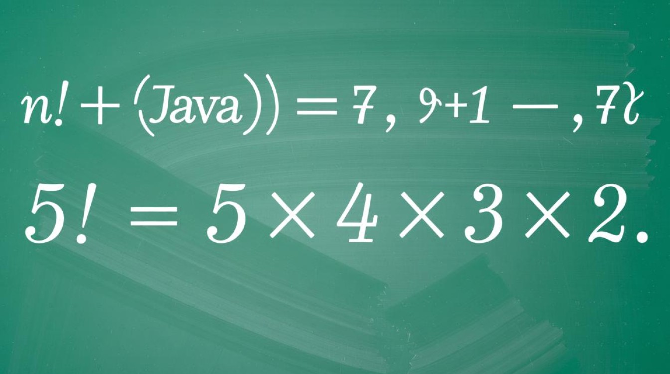 n的阶乘在Java中如何用代码实现? n的阶乘在Java中如何用代码实现?