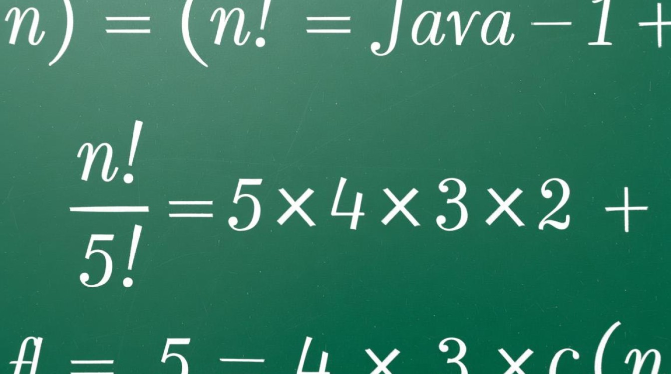 n的阶乘在Java中如何用代码实现? n的阶乘在Java中如何用代码实现?