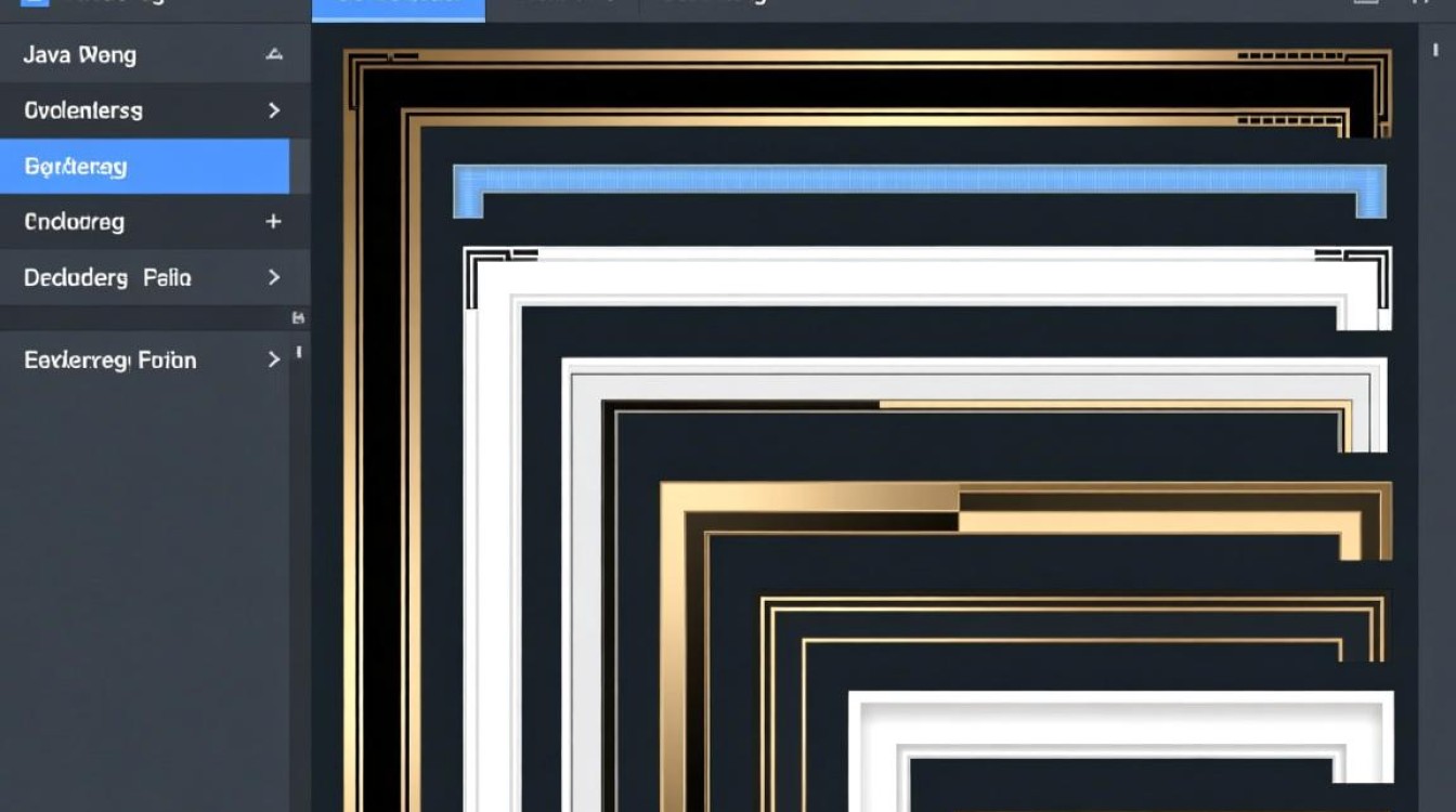 Java中如何给组件添加自定义样式的边框？-好主机测评网