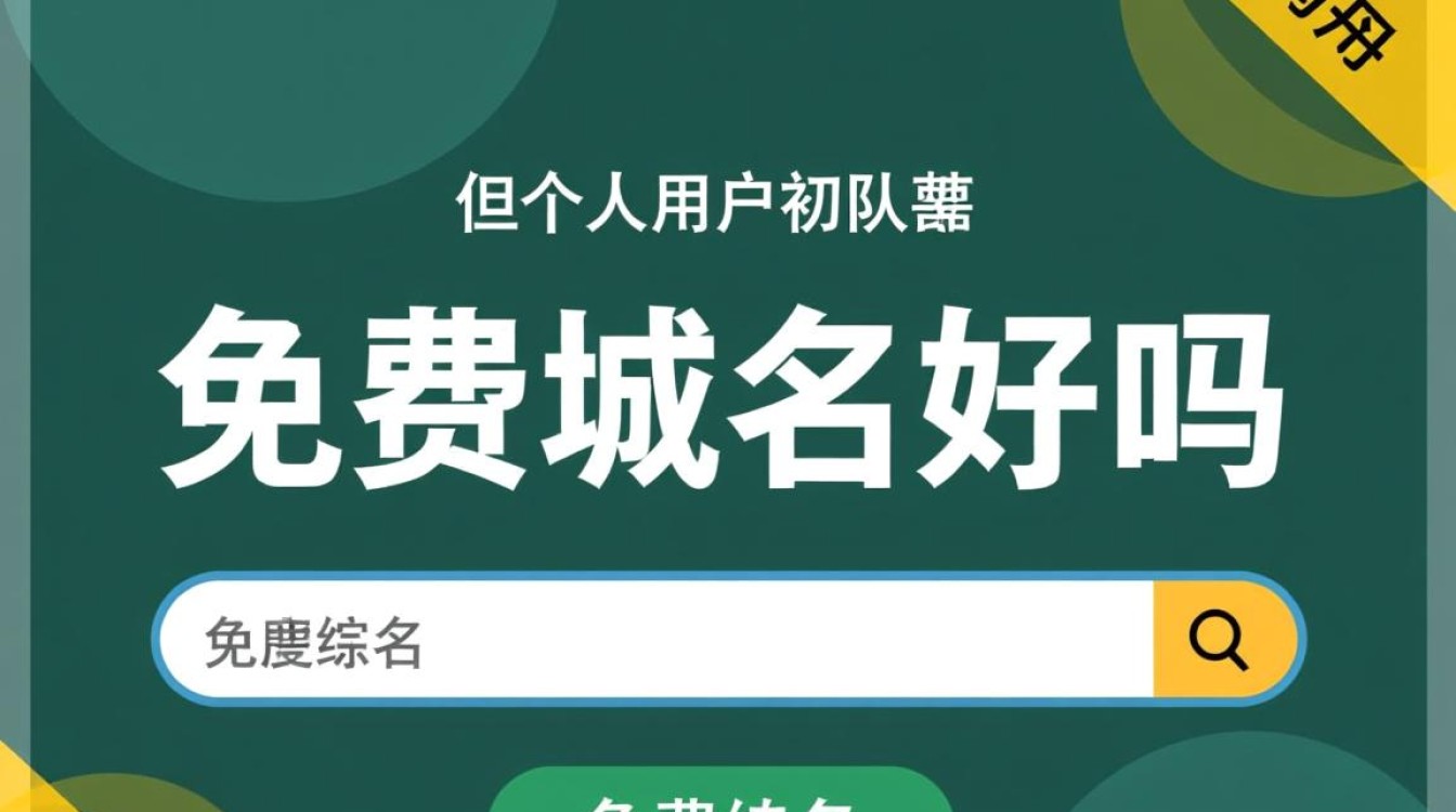 免费域名真的好吗？隐藏坑点有哪些？