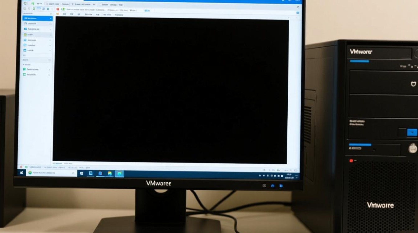 vmware虚拟机显示黑屏怎么办？