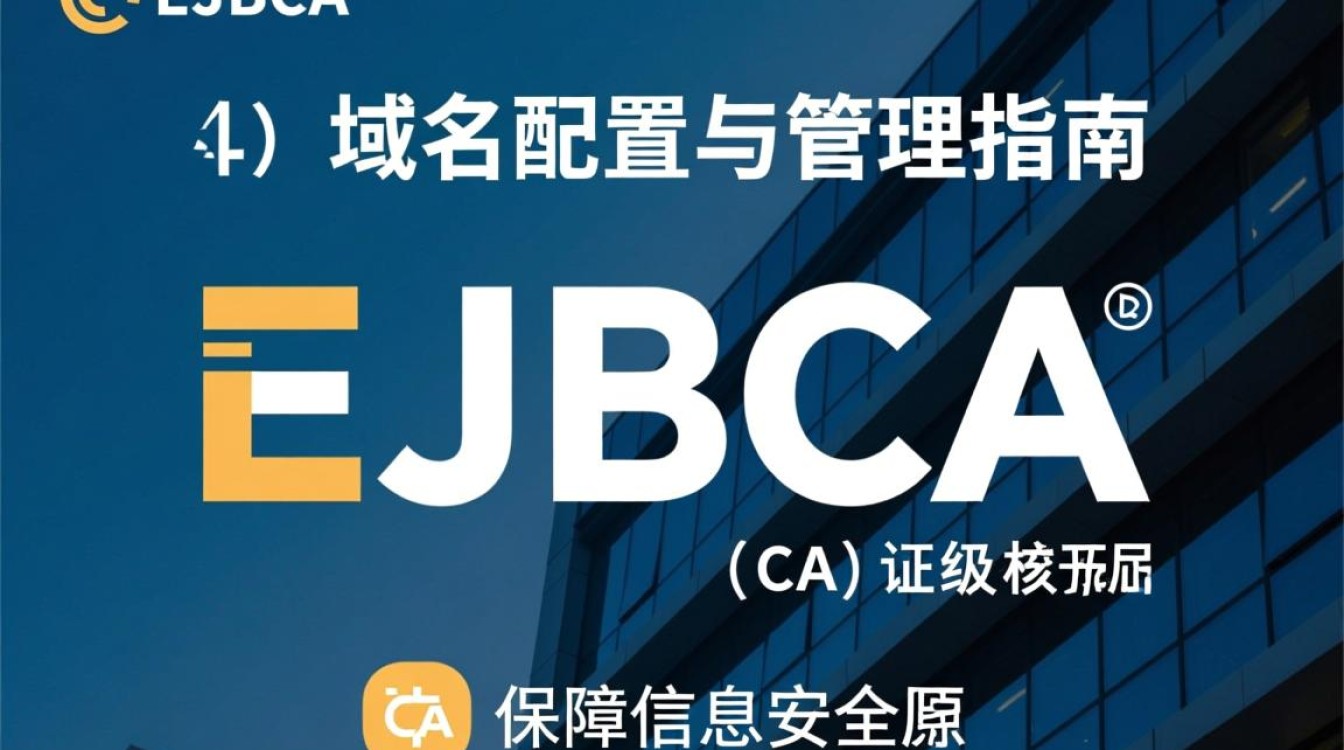 EJBCA 域名配置教程与常见问题解决指南 EJBCA 域名配置教程与常见问题解决指南