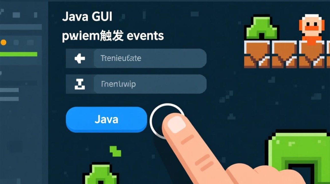 Java中如何为按钮添加按键触发事件的具体步骤是什么? Java中如何为按钮添加按键触发事件的具体步骤是什么?