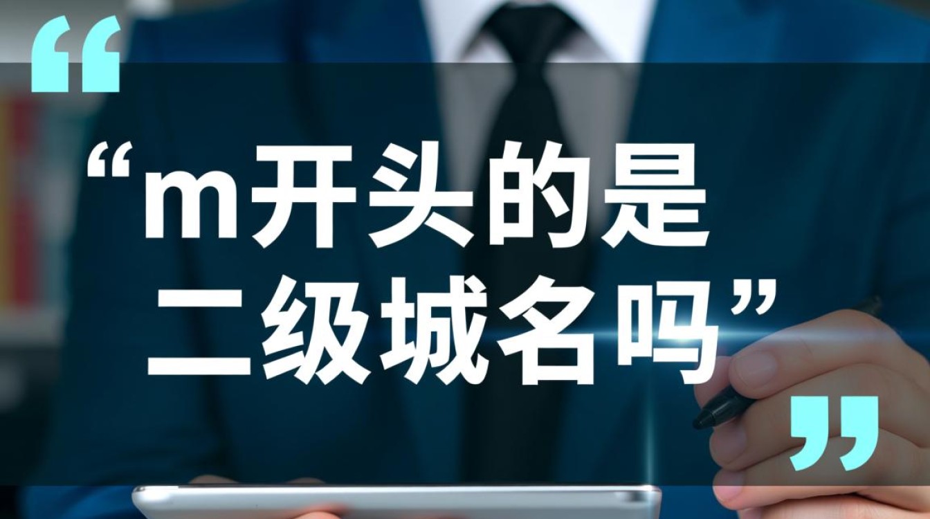 m开头的域名是二级域名吗？如何判断二级域名？
