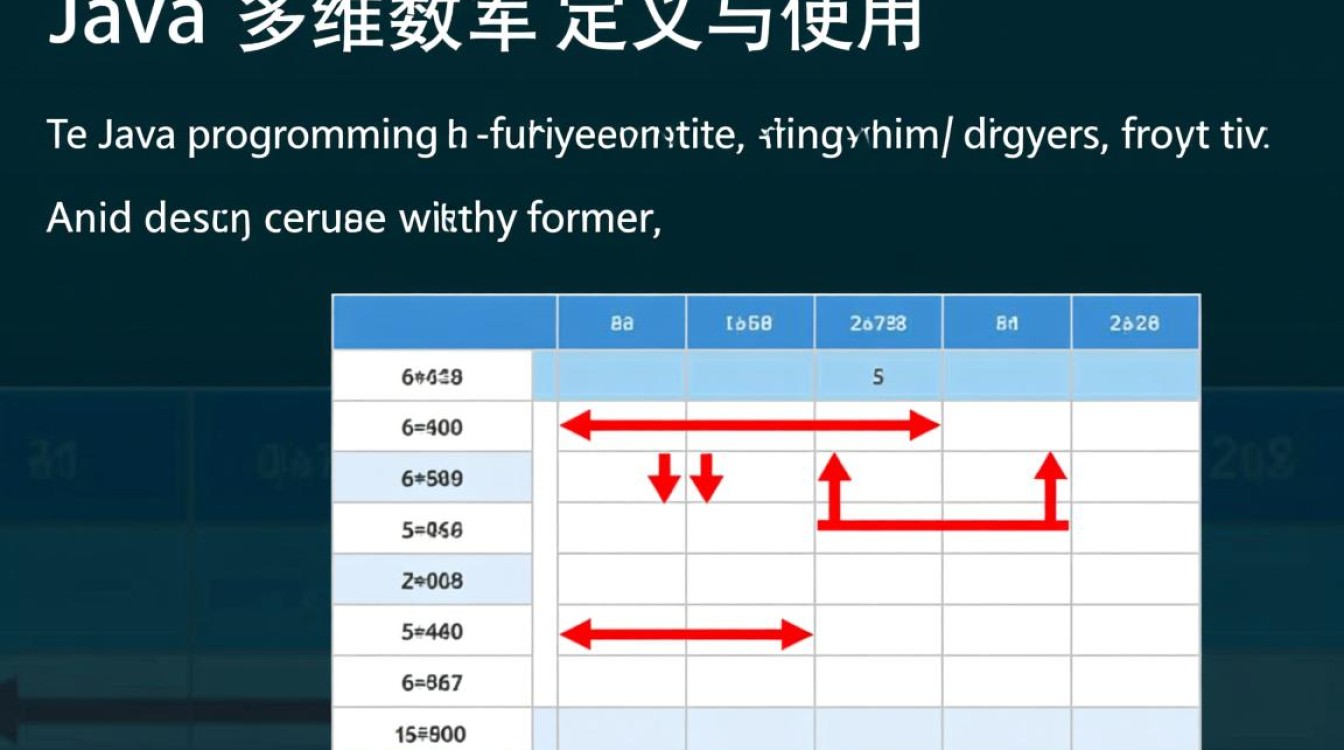 java如何定义一个多维数组？多维数组定义方法详解