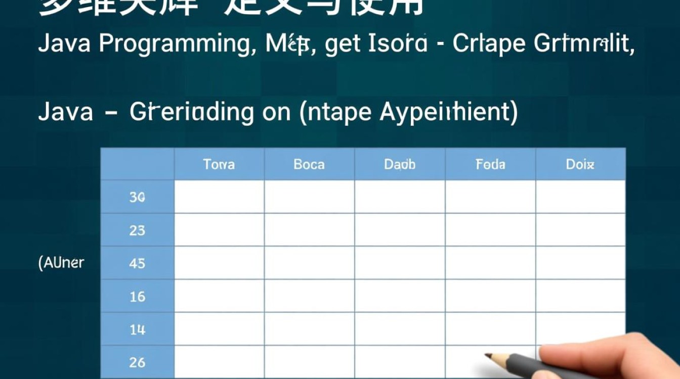 java如何定义一个多维数组？多维数组定义方法详解