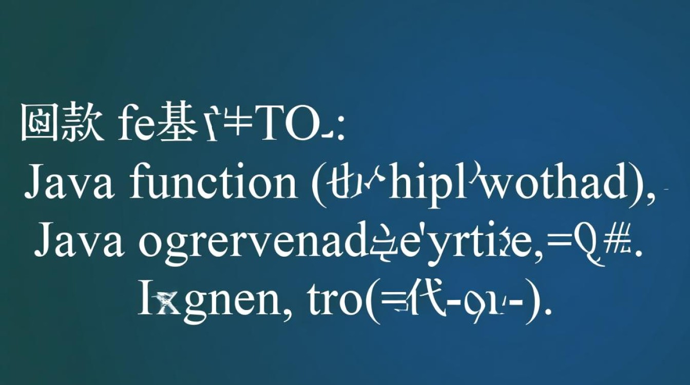 Java函数怎么写？新手入门步骤与常见错误解析