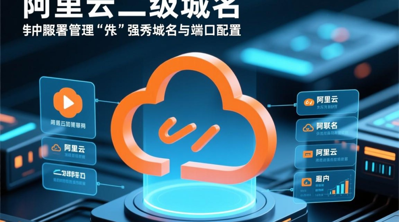 阿里云二级域名如何配置自定义端口？