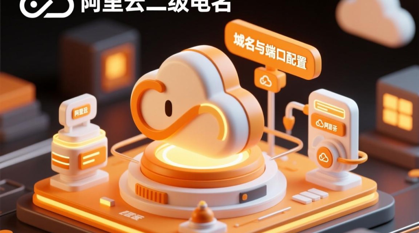 阿里云二级域名如何配置自定义端口？