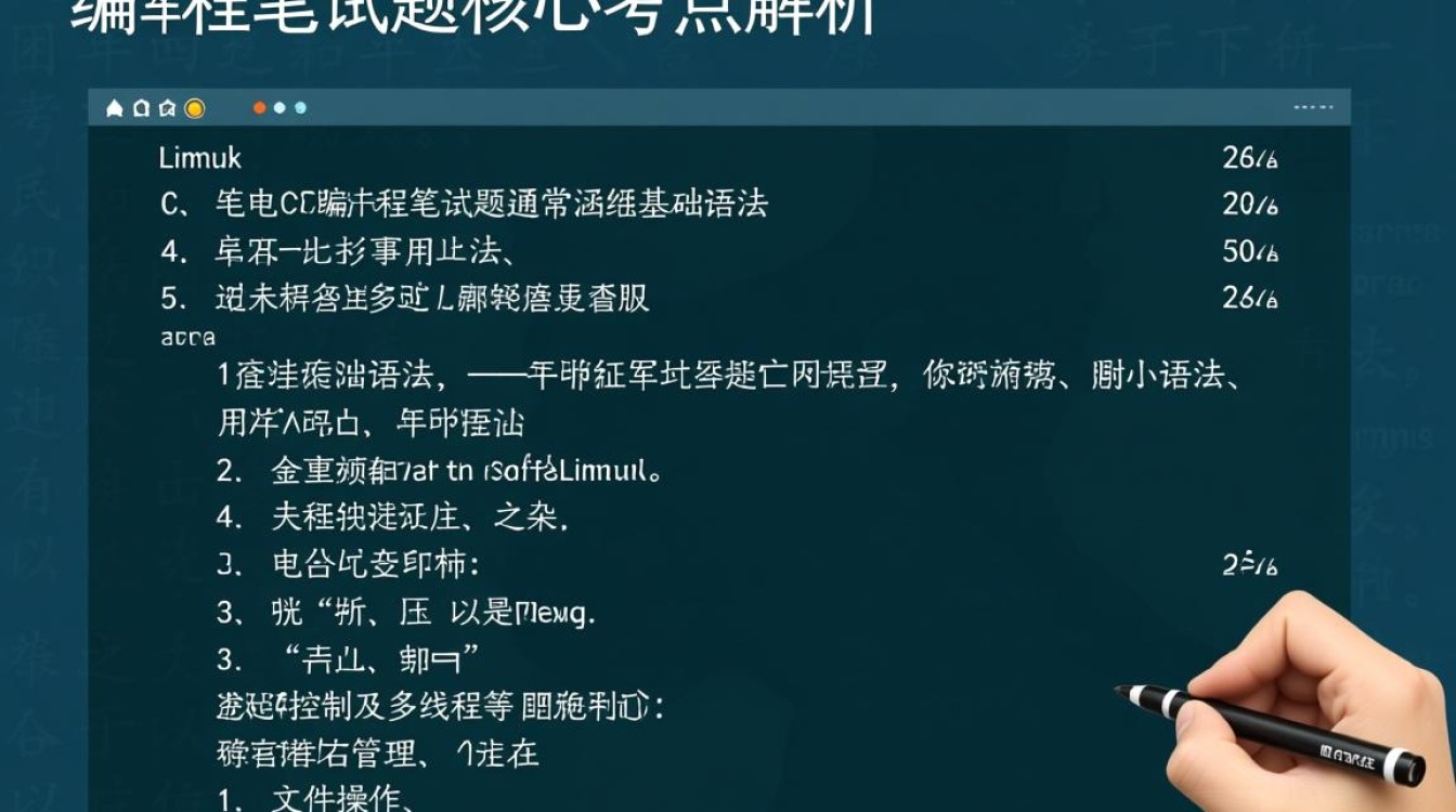 Linux C笔试题高频考点有哪些?-好主机测评网