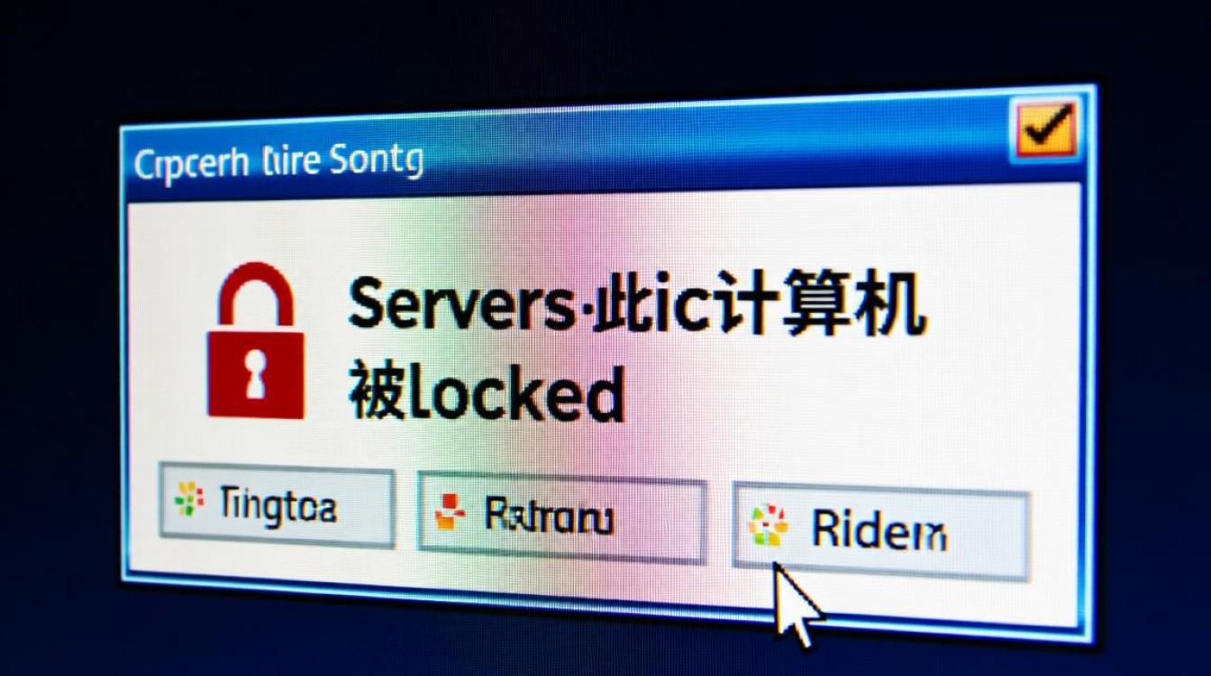服务器此计算机被锁定怎么办？