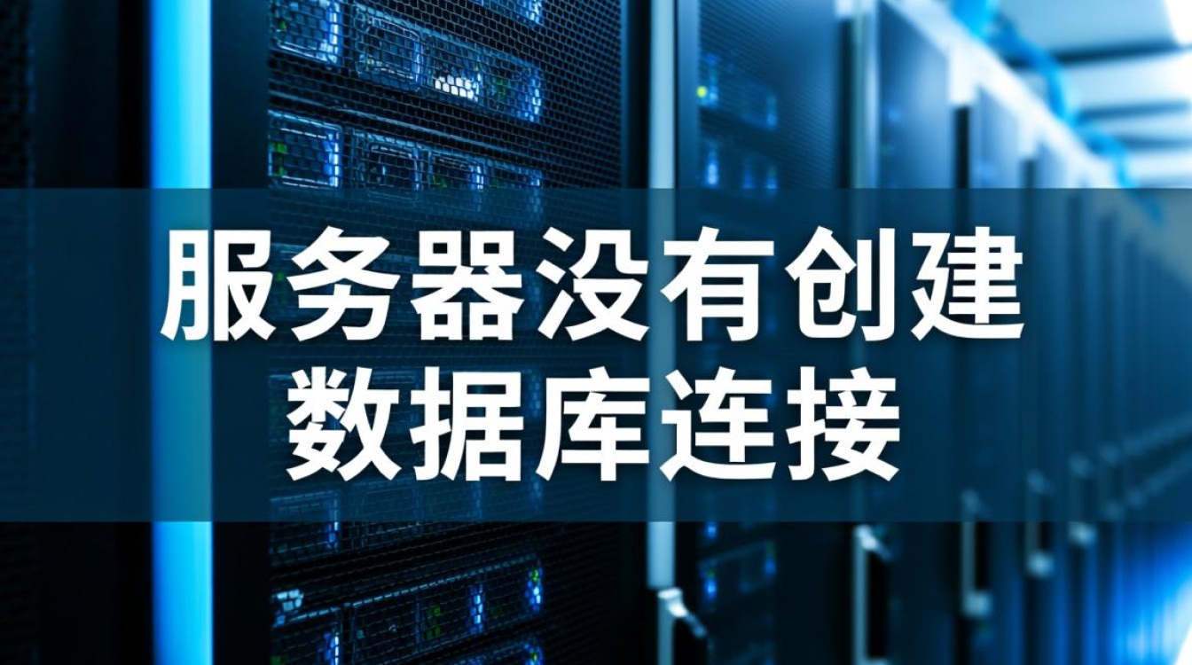服务器没有创建数据库连接怎么办？