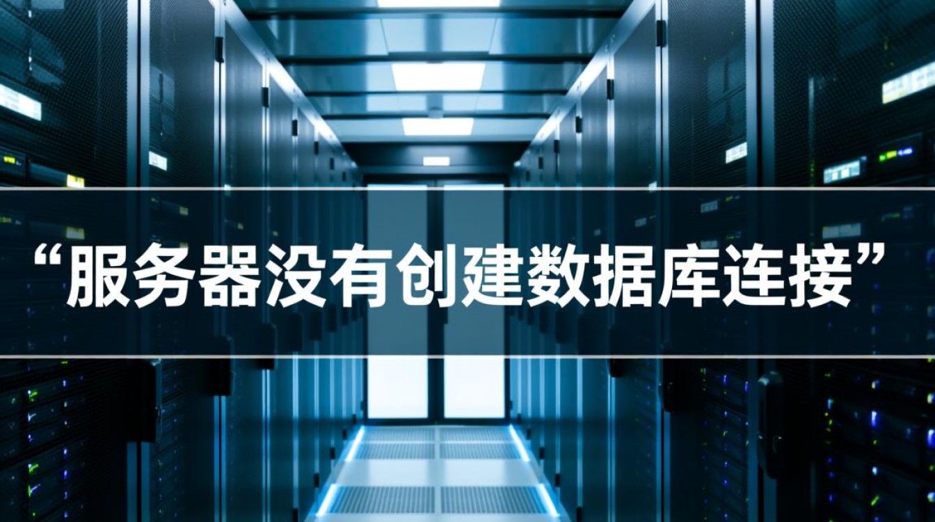 服务器没有创建数据库连接怎么办？