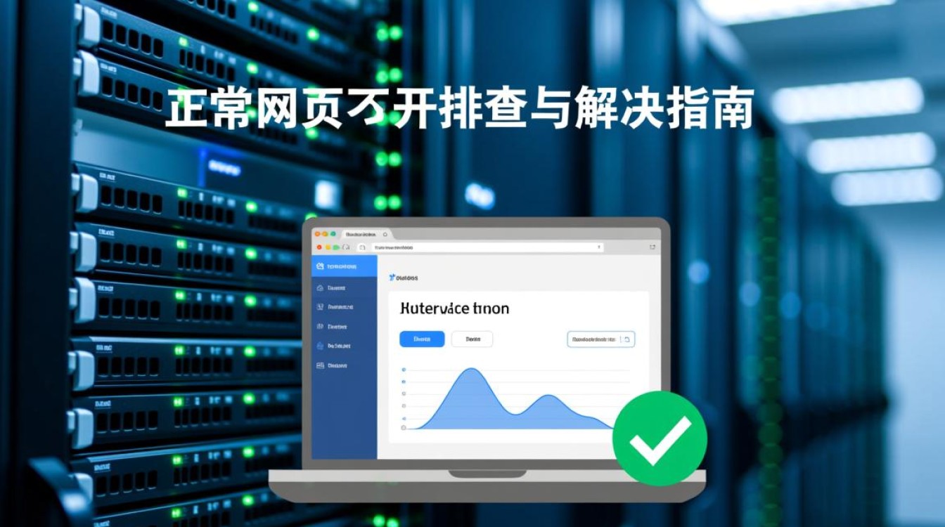 服务器正常但网页打不开，到底该怎么排查解决？