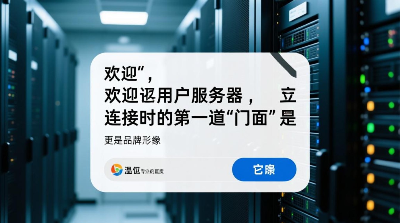 服务器欢迎语怎么写才能既专业又让用户感到温暖？