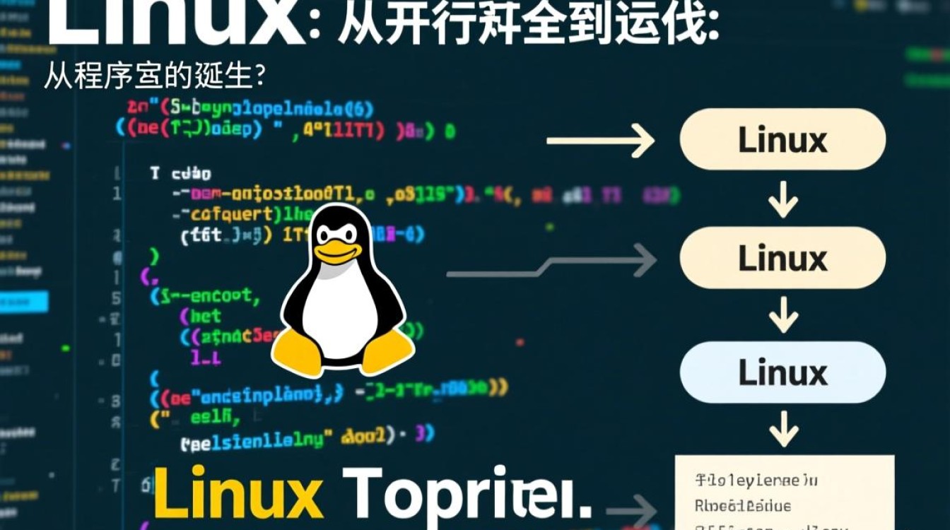 Linux 程序过程是如何从代码到运行的全流程？