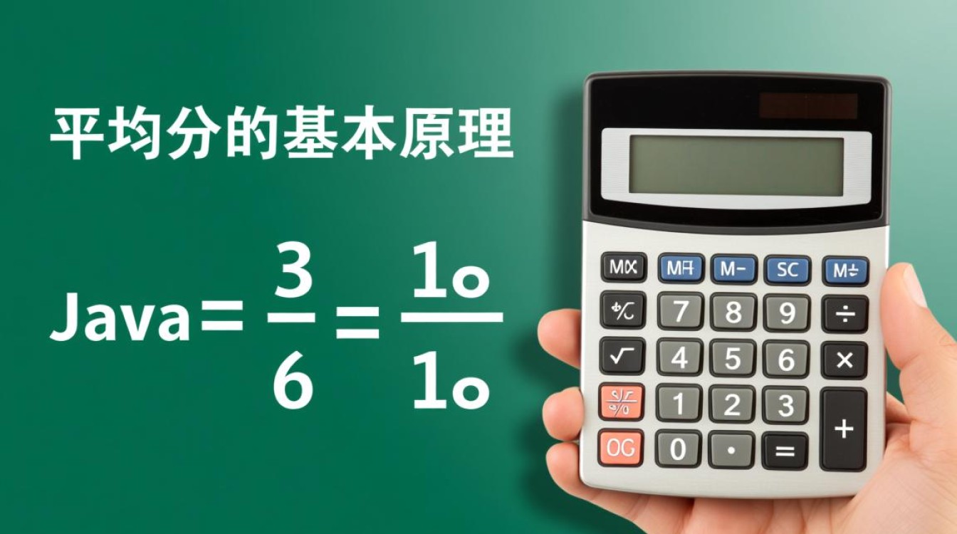 java计算平均分时如何处理小数和异常情况？