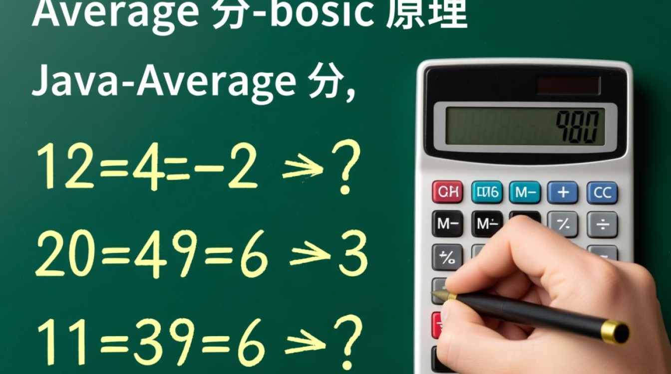 java计算平均分时如何处理小数和异常情况？