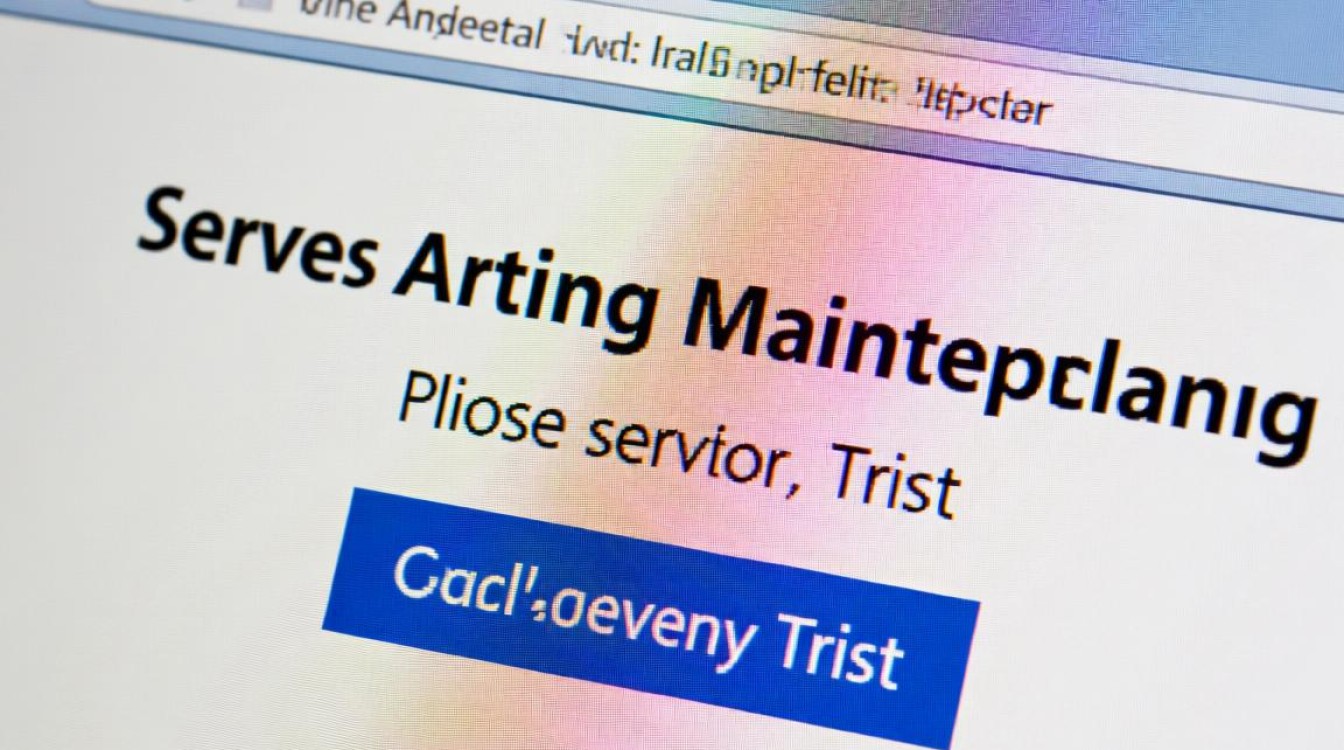 服务器维护中要等多久？多久能恢复正常访问？