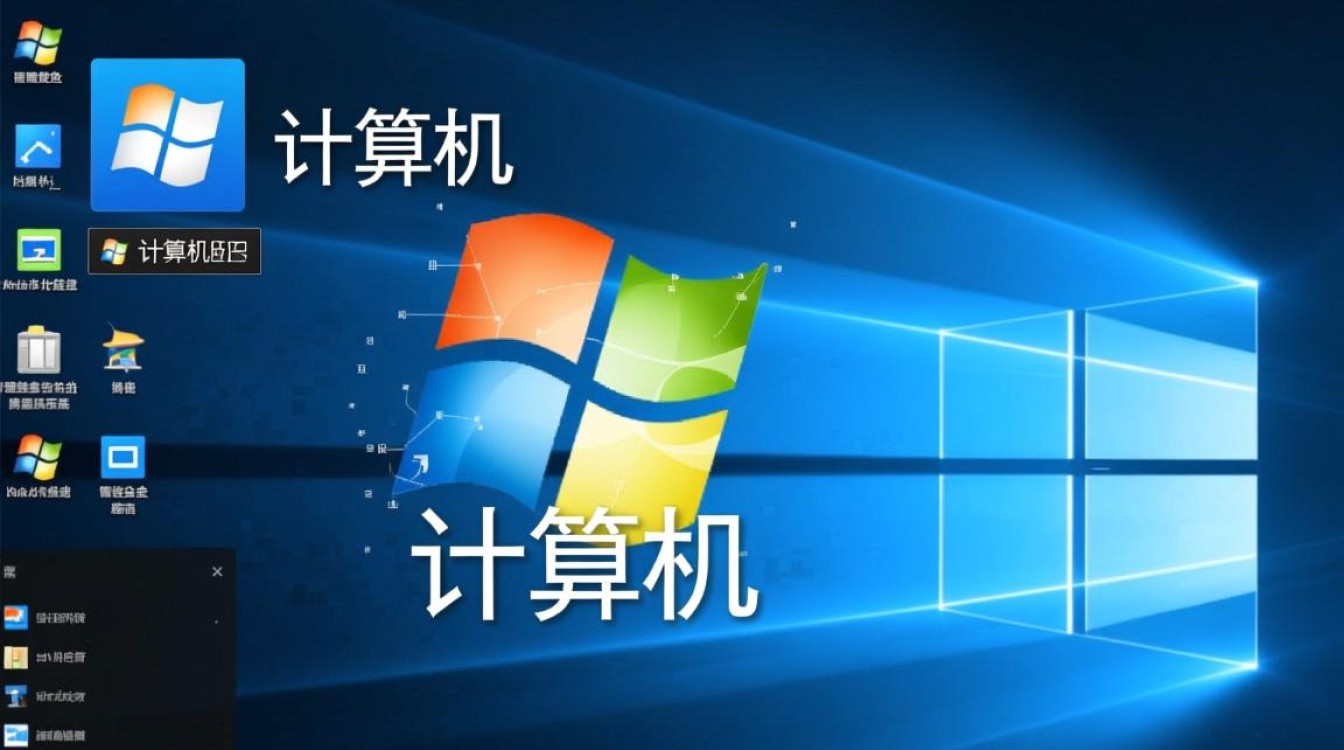 服务器桌面没有计算机，该如何远程访问或操作？