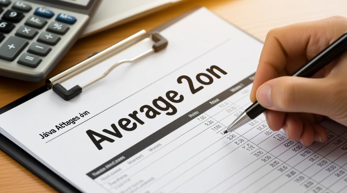 Java中求平均分的具体步骤是什么？