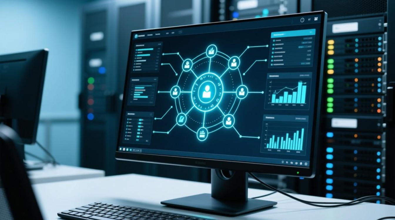 服务器桌面显示计算机网络连接，怎么办？