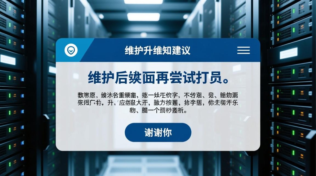 服务器升级维护中，什么时候能打开？