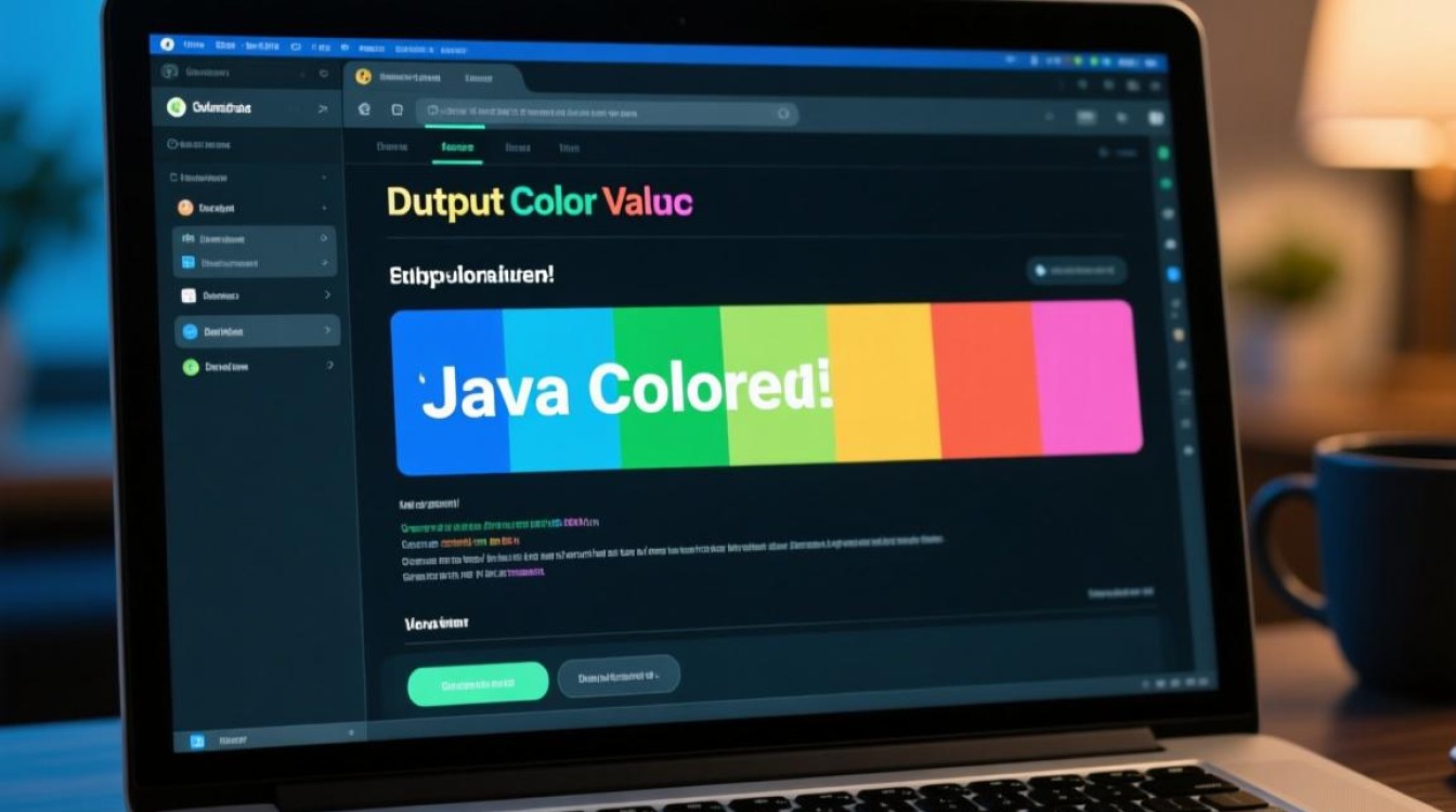 java怎么输出颜色值
