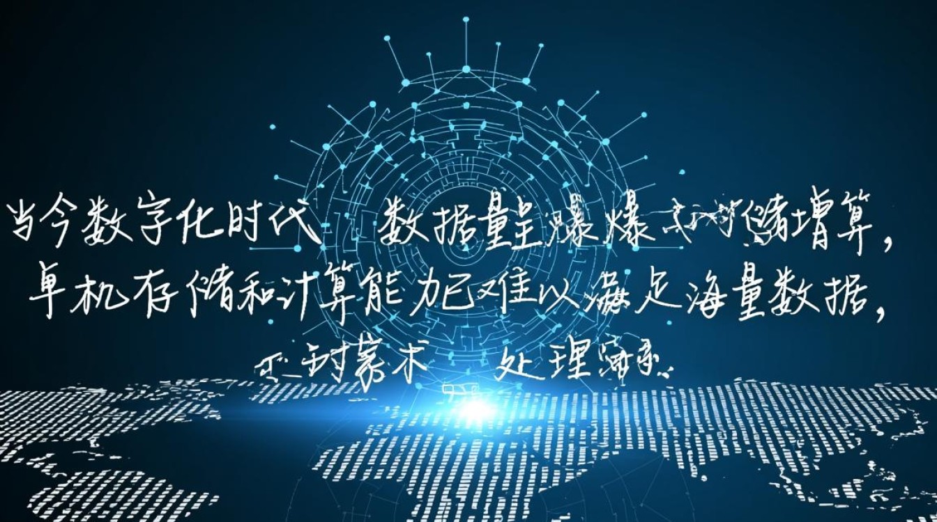 分布式是指数据的存储计算，那具体是怎么实现的？